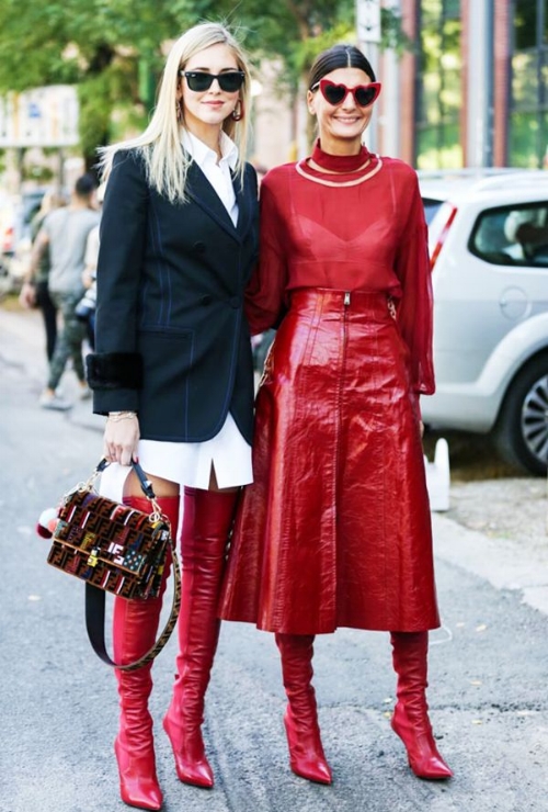 Shoegasm Tuesday: Fendi Rockoko Red Over The Knee Boots Shoegasm Tuesday: Fendi Rockoko Red Over The Knee Boots